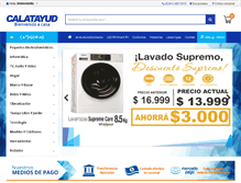 Tablet Screenshot of calatayud.com.ar