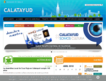Tablet Screenshot of calatayud.es